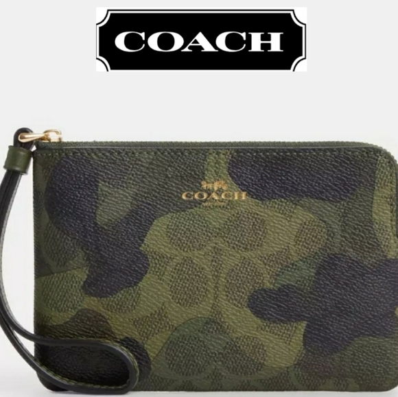 Coach Bags Coach Camo Wristlet Poshmark